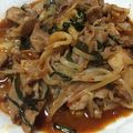 mym1055's cooksnap of when they made ご飯がススム☆豚キムチ炒め.