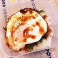 syuri3's cooksnap of when they made ロコモコ♪ ソースもおいしい！.