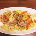 ついっぴー's cooksnap of when they made ウスターソースで野菜炒め.