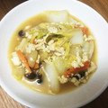 moguy's cooksnap of when they made とろ旨♪白菜と豚肉の甘酢あん豆腐.