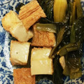 めざましだんご's cooksnap of when they made 父の週末料理 簡単厚揚げと小松菜の煮浸し.