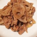 xoaixo's cooksnap of when they made ほんだしタレで♪豚肉とれんこんの甘酢炒め.