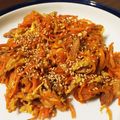 nogekuro's cooksnap of when they made にんじんしりしりー.