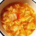 みみよす's cooksnap of when they made キャベツとトマトのスープ.
