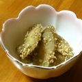 マイクmam's cooksnap of when they made 味噌で煮る 甘辛ごぼうの胡麻和え.
