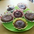 クックAPEBJA☆'s cooksnap of when they made 簡単！フォンダン風チョコカップケーキ.