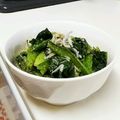 しじみごはん's cooksnap of when they made ∮ すり胡麻たっぷり✰彡小松菜ナムル ∮.
