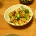 Mori＊Mori's cooksnap of when they made 芽キャベツとエリンギのバター炒め.