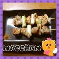 なっちゃん散歩's cooksnap of when they made お家で焼き鶏～塩ねぎま.