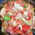 Happy1210's cooksnap of when they made 簡単♪キャベツと豚肉のトマト蒸.