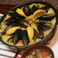 myuuuma's cooksnap of when they made 【簡単激ウマ】フライパンでパエリア.