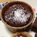 かりんこママたん's cooksnap of when they made 簡単フォンダンショコラ 子供も大喜び.