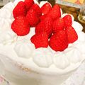 菜李瑠's cooksnap of when they made 苺のショートケーキ.