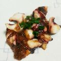 サビエルっ子's cooksnap of when they made 簡単おつまみ！タコとネギの炒め物♡.