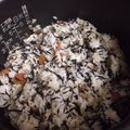 あきしろたん's cooksnap of when they made ひじき煮 リメイク 五目ご飯 おにぎりも.