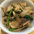 HomaRuu's cooksnap of when they made にらと挽肉の柳川風煮.