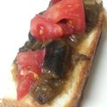 CoffeeCoco's cooksnap of when they made 麻婆チーズ×トマトのトースト☆.
