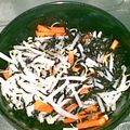 おばＱ's cooksnap of when they made ひじきともやしと人参のナムル.