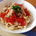 くみっくぅ☆'s cooksnap of when they made スパイシー冷しゃぶトマト❤カレーうどん.