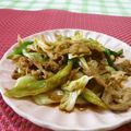 赤い電話's cooksnap of when they made 豚こまの焼肉だれ炒め.