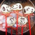 ちゃーみ♡'s cooksnap of when they made 簡単ロリポップケーキ 猫 ケーキポップ.