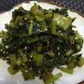 さおぞー's cooksnap of when they made 大根菜の炒め煮.