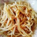 ちもへい's cooksnap of when they made もう一品に！もやしとツナのレンチン蒸し.