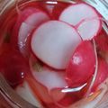 ふぁんたにゃん's cooksnap of when they made らっきょう＋ラディッシュ・みょうが漬け.