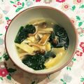 なつき☆ミ's cooksnap of when they made お味噌汁の具材で♪しょうが中華スープ.