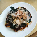 ピーナッツ子♪'s cooksnap of when they made ☆ふわふわ～山芋たっぷりなお好み焼き☆.