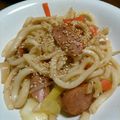 Shosui3's cooksnap of when they made オイスター焼きうどん.