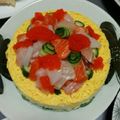 ノブアサ's cooksnap of when they made 春のちらし寿司ケーキ.