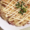 mayoyo's cooksnap of when they made 混ぜて焼くだけ！納豆卵チーズ焼き飯☆.