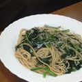サーフブレイド's cooksnap of when they made 簡単！じゃことほうれん草のパスタ.
