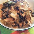 あんまりこ's cooksnap of when they made 簡単＊ピリ辛高菜と豚肉の春雨炒め.