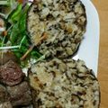 Fまぁ～たん's cooksnap of when they made 簡単絶品付け合わせ♪しいたけマヨチーズ焼.
