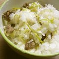 maruru-nn's cooksnap of when they made ひき肉キャベツ玉子☆炒飯.