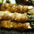 maruru-nn's cooksnap of when they made 簡単!!　豚バラの豆苗クルクル巻き.