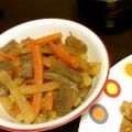 サトモユリア's cooksnap of when they made 大根とこんにゃくのきんぴら.