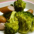 maruru-nn's cooksnap of when they made ブロッコリーとウィンナーのバター炒め.