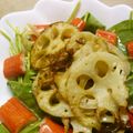 maruru-nn's cooksnap of when they made サラダほうれん草とれんこんのサラダ.