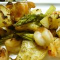 maruru-nn's cooksnap of when they made エビとアスパラ、じゃが芋のＧＢＳ炒め.