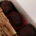 Bsnow's cooksnap of when they made ♥バレンタインに♥簡単生チョコトリュフ✨.