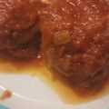 まあみママ's cooksnap of when they made 簡単♫豚ひき肉でトマト煮込みハンバーグ.
