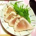 よしか0621's cooksnap of when they made ガーリックマグロ炙り.