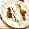 よしか0621's cooksnap of when they made 砂肝のめんつゆ炒め煮.