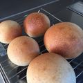 みゆれいまま's cooksnap of when they made もう～ふわっんふわん！全粒粉の丸パン☆.