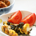 まみお✳'s cooksnap of when they made リメイク♪ひじきの煮物＋甘〜い炒り卵♡.