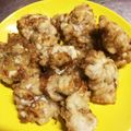 ＊MHR＊'s cooksnap of when they made 旬だよ♪鮭白子のカリカリぽん酢.