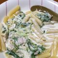 けーちゃんそーちゃん's cooksnap of when they made 水菜とツナのクリームパスタ.
